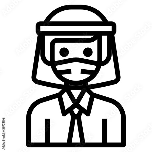 Avatar outline icon