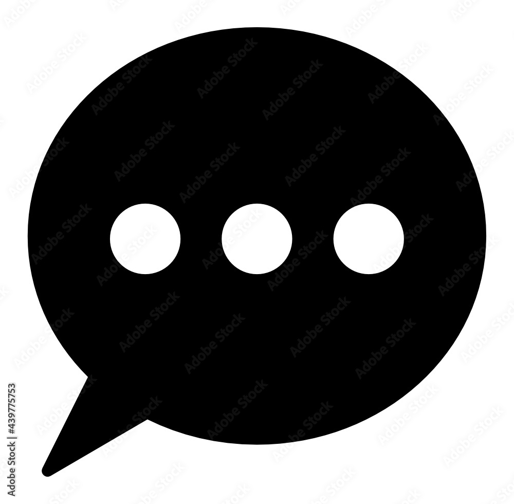Solid chat icon Solid chat icon