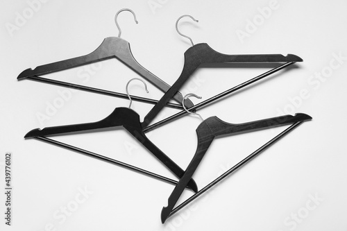 Stylish clothes hangers on ...