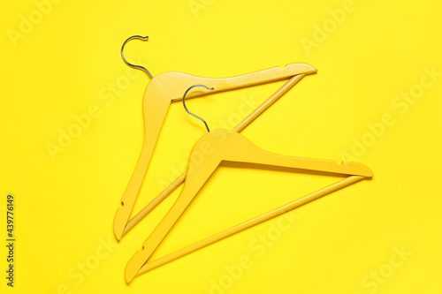 Stylish clothes hangers on ...