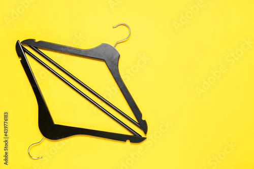 Stylish clothes hangers on ...