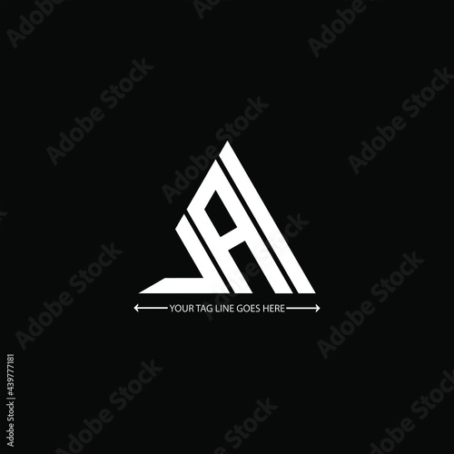 J A I letter logo creative design. J A I unique design photo