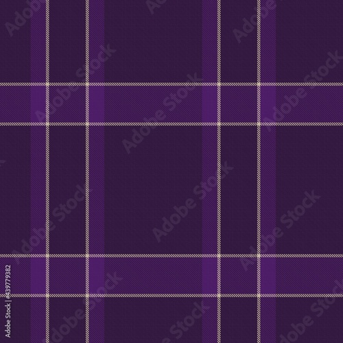 Purple Asymmetric Plaid textured Seamless Pattern