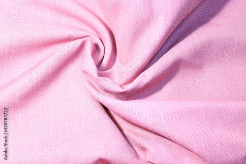 pink silk fabric