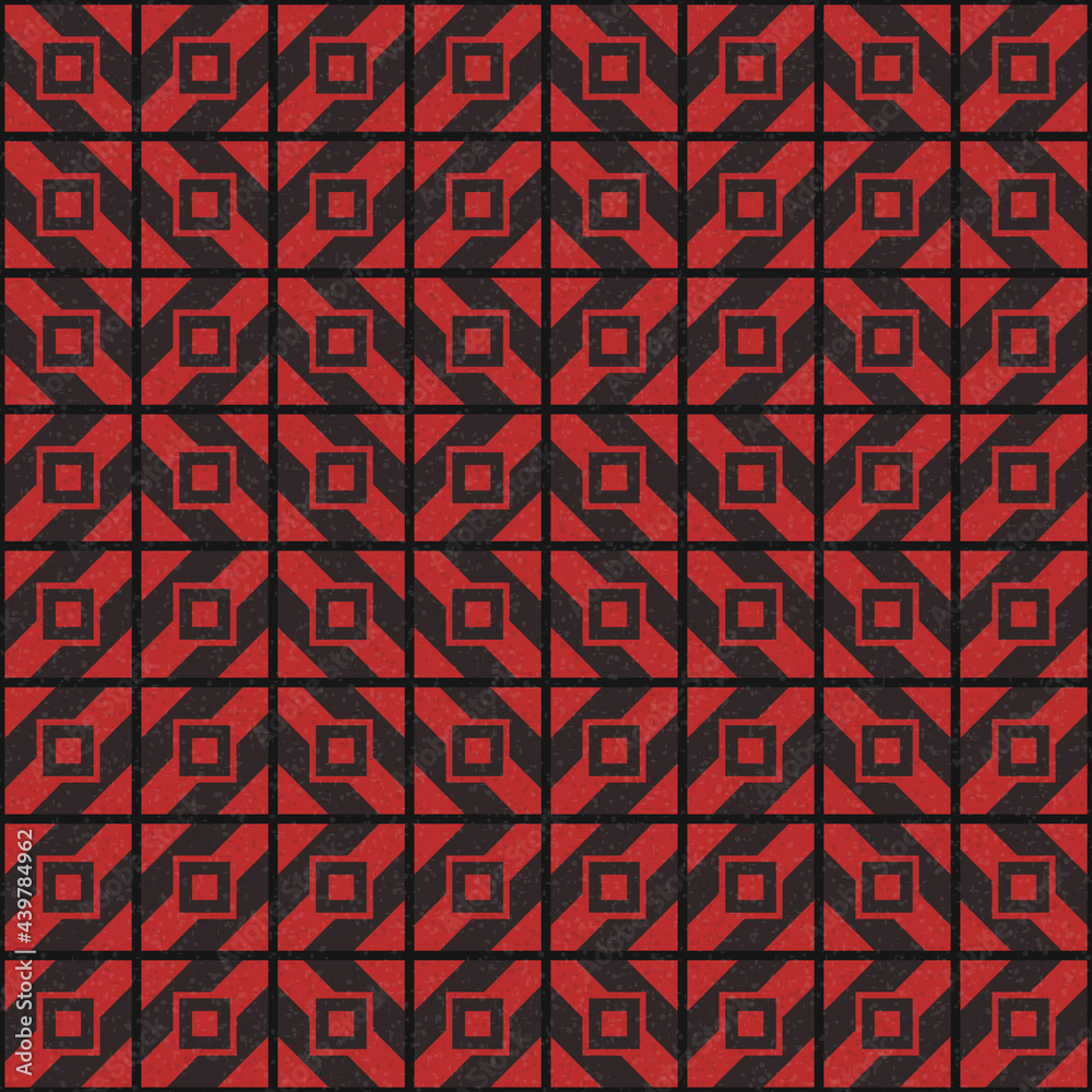 Naklejka premium Abstract Geometric Pattern generative computational art illustration