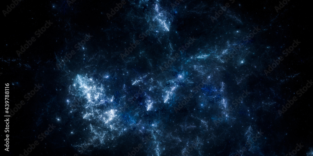 Naklejka Transparent tło pola gwiazda. Gwiaździsta tekstura tła kosmosu. Kolorowe gwiaździste nocne niebo kosmos tło. ilustracja 3D