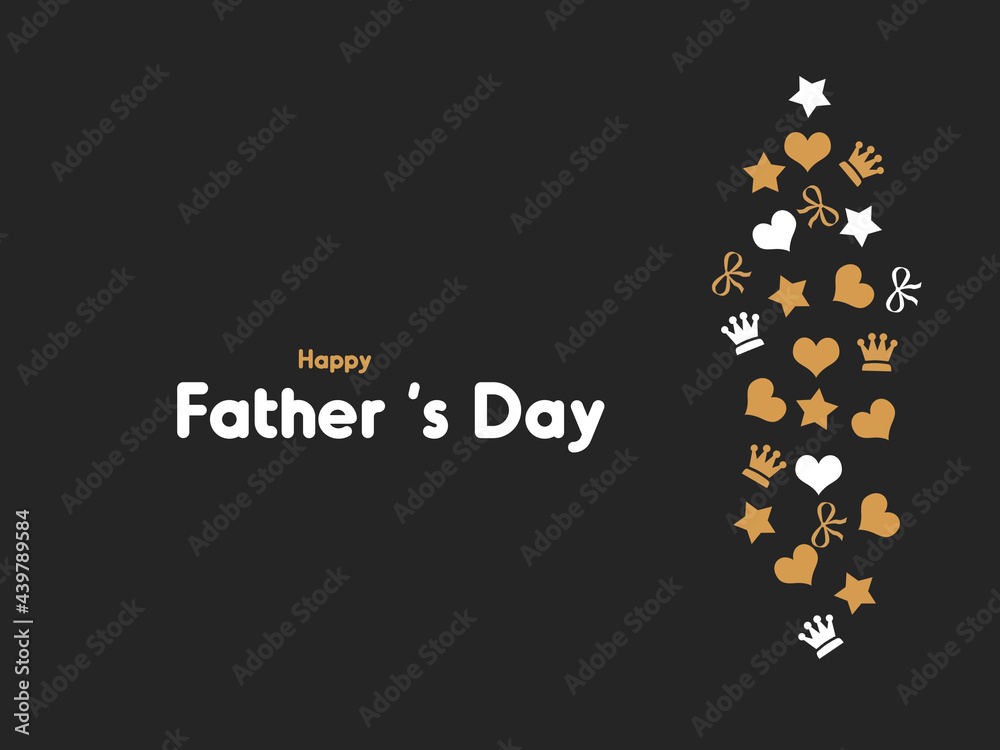 Greeting Card For Happy Father's Day.
