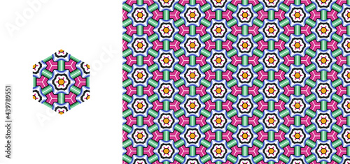 Korean traditional decorative patterns of temples.