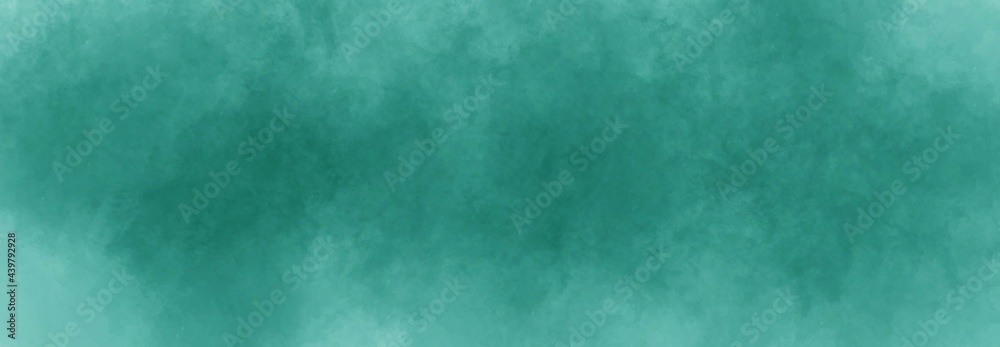 green color watercolor abstract background with smooth and soft texture