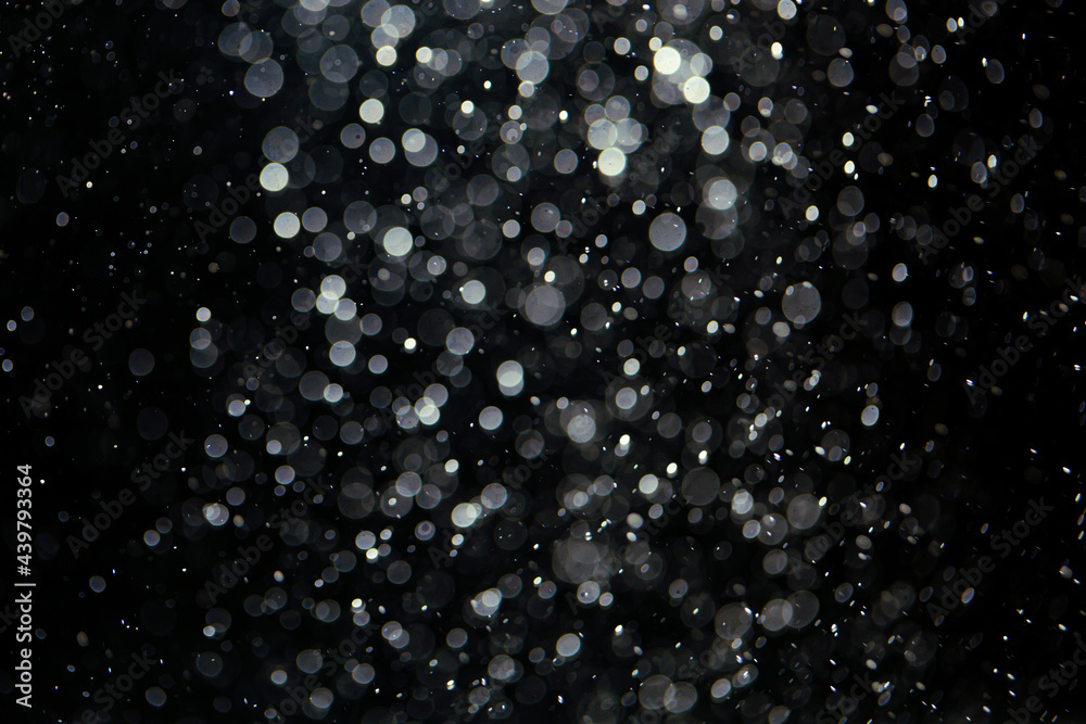Black bokeh texture Black bokeh texture