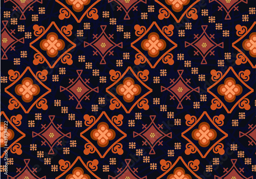 Batik Indonesian: is a technique of wax-resist dyeing applied to whole cloth, or cloth made using this technique originated from Indonesia.