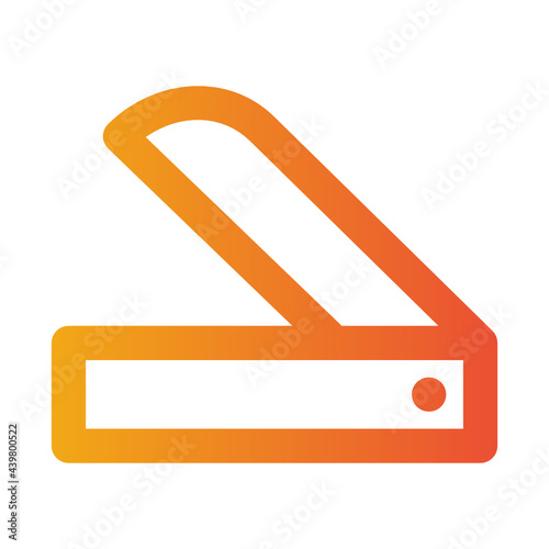 pocket knife gradient icon
