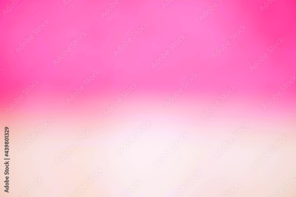 Beautiful blur background  pink and white two tone.