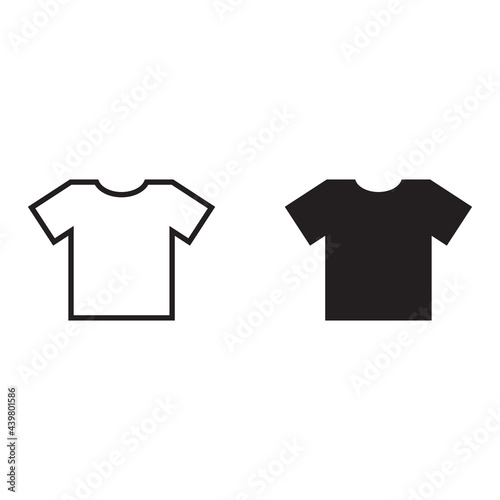 T-shirt vector icon