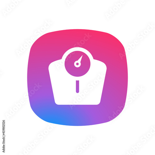 Weight Scale - Sticker