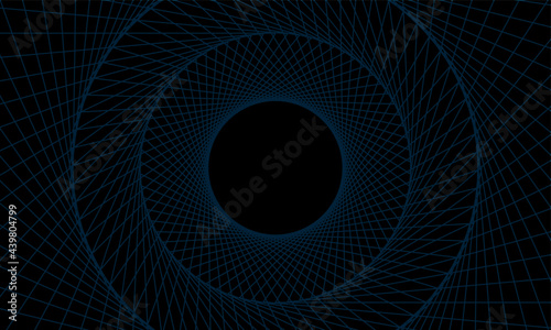 ELECTRO WIRE PATTERN CIRCLE BACKGROUND BLUE