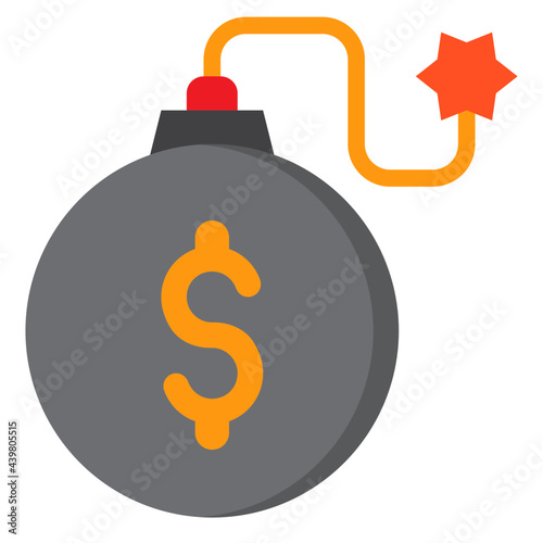 dept flat style icon