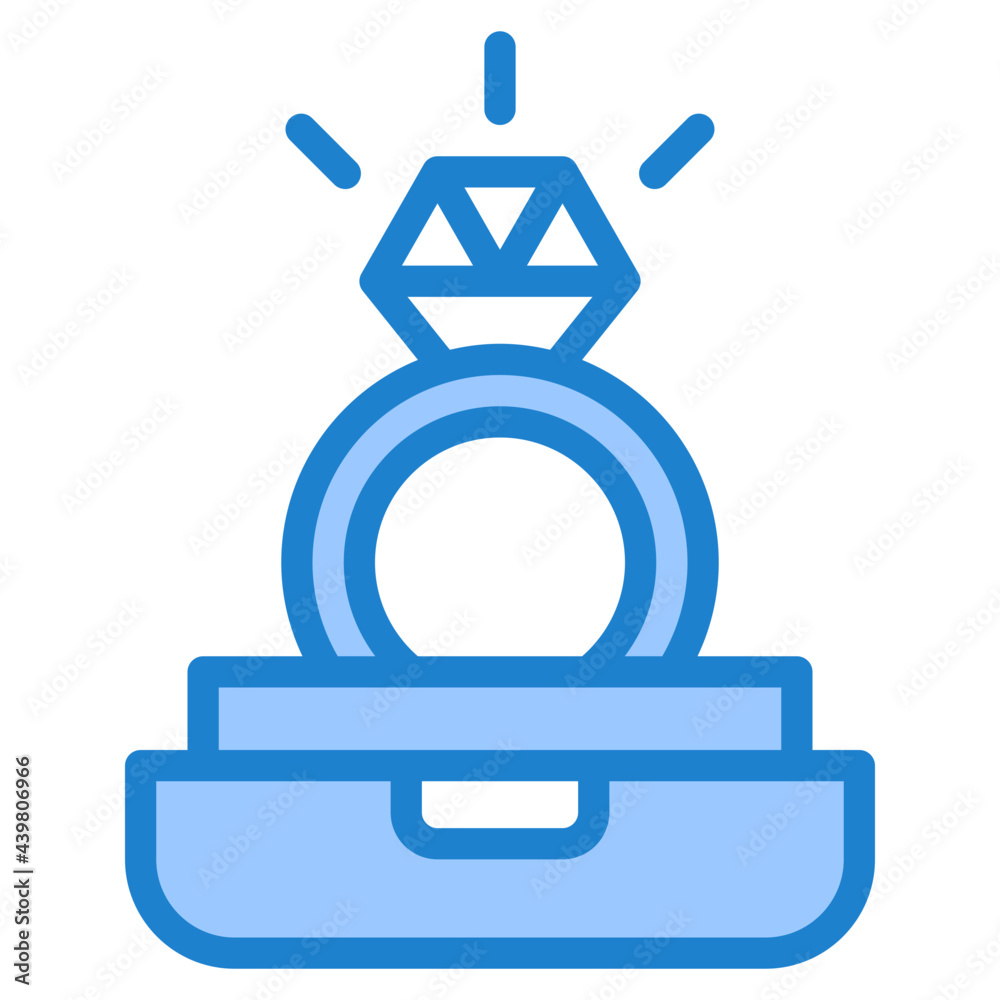 ring blue style icon ring blue style icon