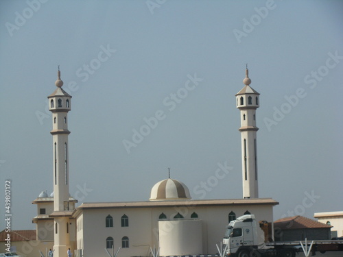 This Masjid Found in madinah munawarah on the way going to Masjid-e-Nabwi(PBUH) المدينة منورة photo