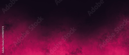 Abstract black and purple watercolor gradient background