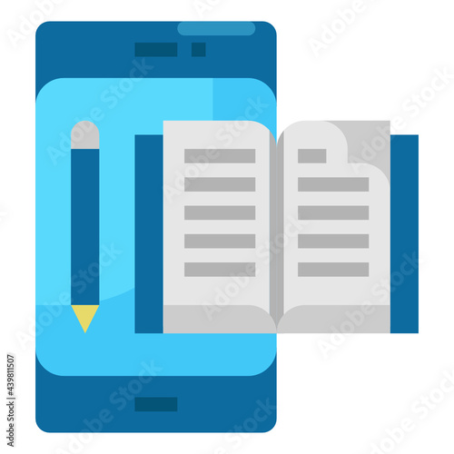 ebook flat icon