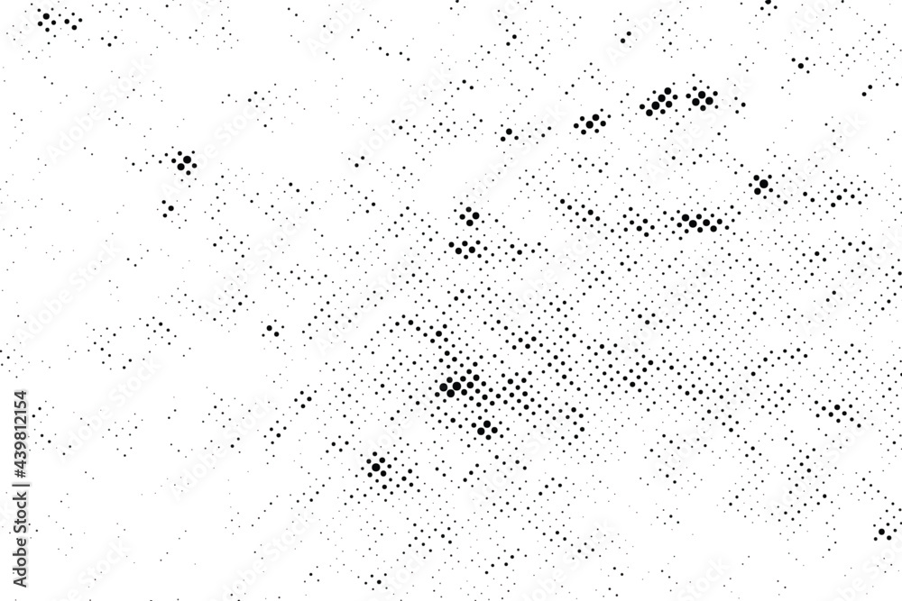 Vector abstract halftone texture effect.