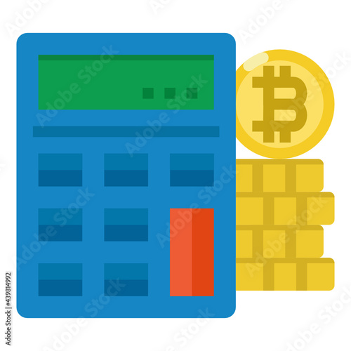 calculator flat icon