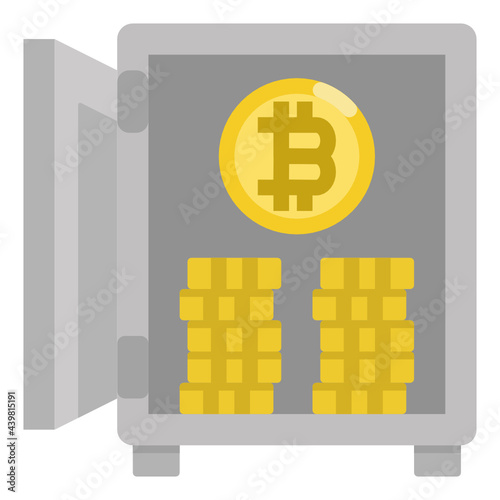 safebox flat icon