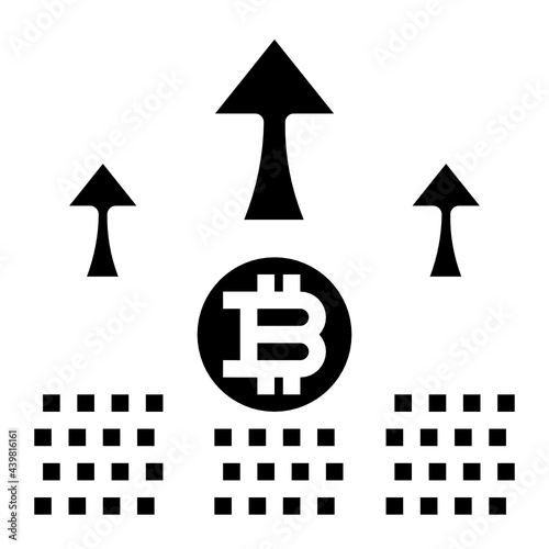 profits glyph icon