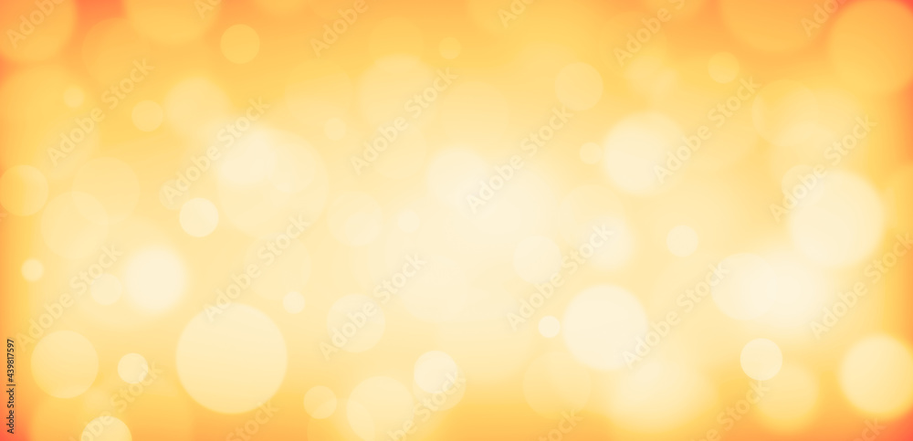 abstract summer background with light bokeh