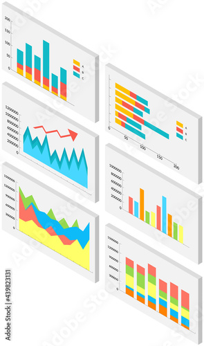 Visualize with business analytics. Work with statistical data analysis, changing indicators. Analyze statistical indicators, business data. Marketing research for presentation. Data financial report