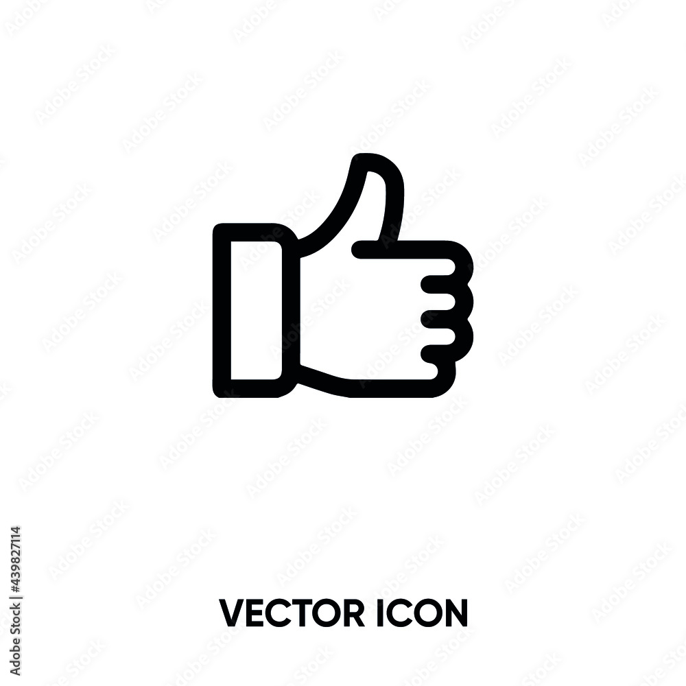 Like vector icon . Modern, simple flat vector illustration for website or mobile app. Like button symbol, logo illustration. Pixel perfect vector graphics Like vector icon . Modern, simple flat vector illustration for website or mobile app. Like button symbol, logo illustration. Pixel perfect vector graphics
