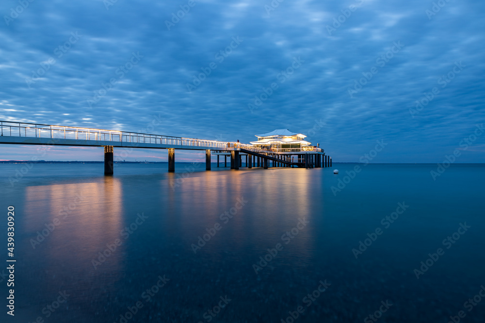 view from the pier