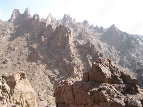 Принти на полотні desert mountains