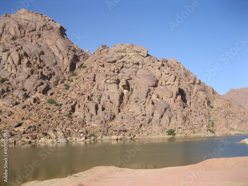 lake in the mountains