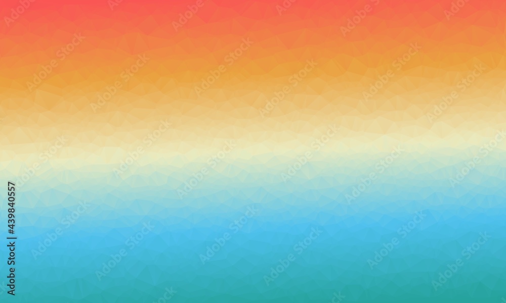 Obraz premium minimal multicolored polygonal background