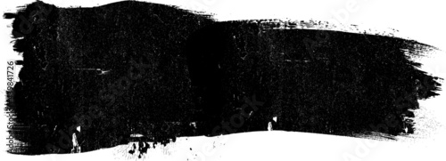 ink Brush line Collection . Grunge Stroke . Vector
