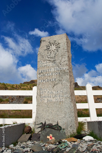 Photos Graf Shackleton Grytviken Zuid Georgia, Grave Schackleton Grytviken South Georgi