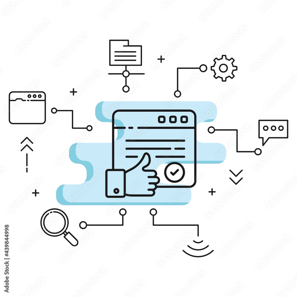 Verified Webpage Concept, Checked and Approved Vectory Glyph Icon Design, Cloud computing and Internet hosting services Symbol on White background Verified Webpage Concept, Checked and Approved Vectory Glyph Icon Design, Cloud computing and Internet hosting services Symbol on White background