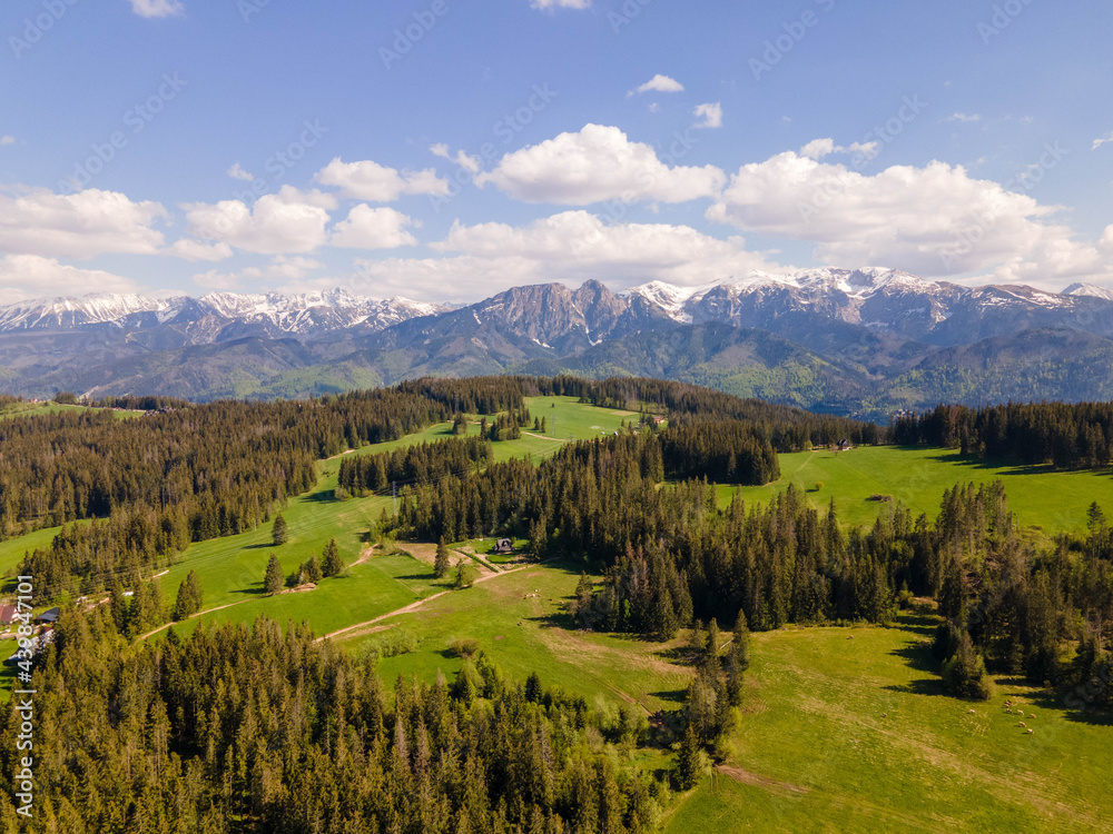 Obraz premium z drona