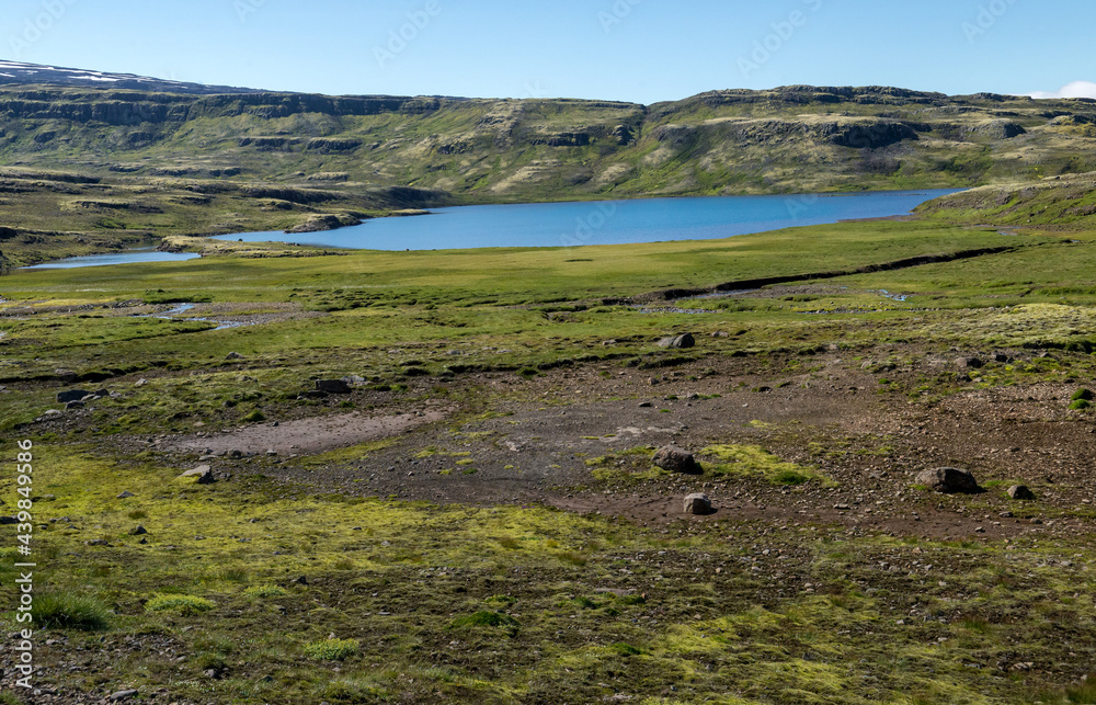 Beautiful Icelandic Landscape. Wonderful image of amazing nature landscape. Iceland Europe