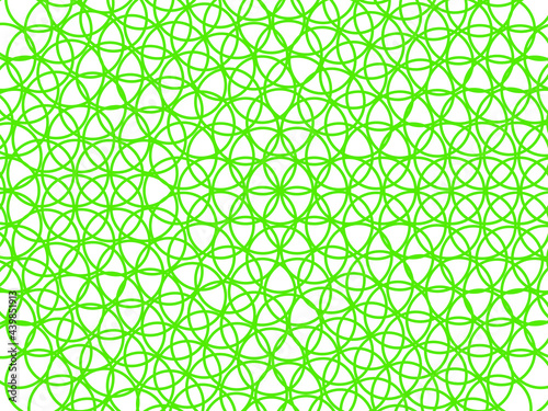 Abstract green geometric ba...
