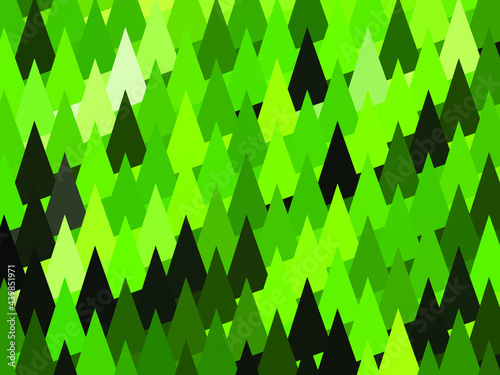 Abstract green geometric ba...