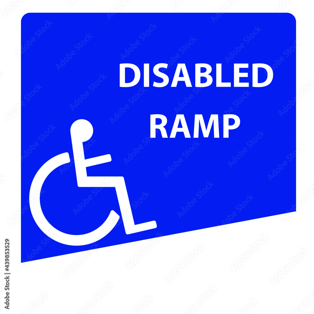 Wheelchair ramp. Disability week concept.Vector design EPS 10. Wheelchair ramp. Disability week concept.Vector design EPS 10.