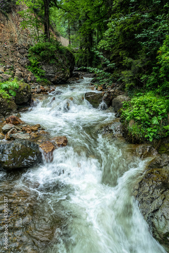 Mountain spring and waterfall in Turkey