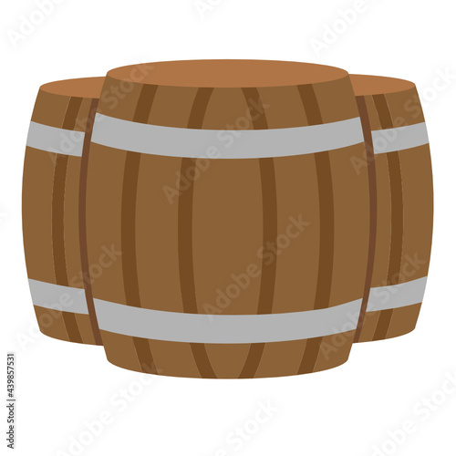 barrel flat icon