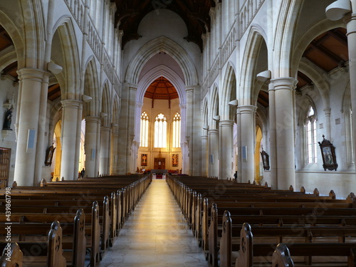 interior of church