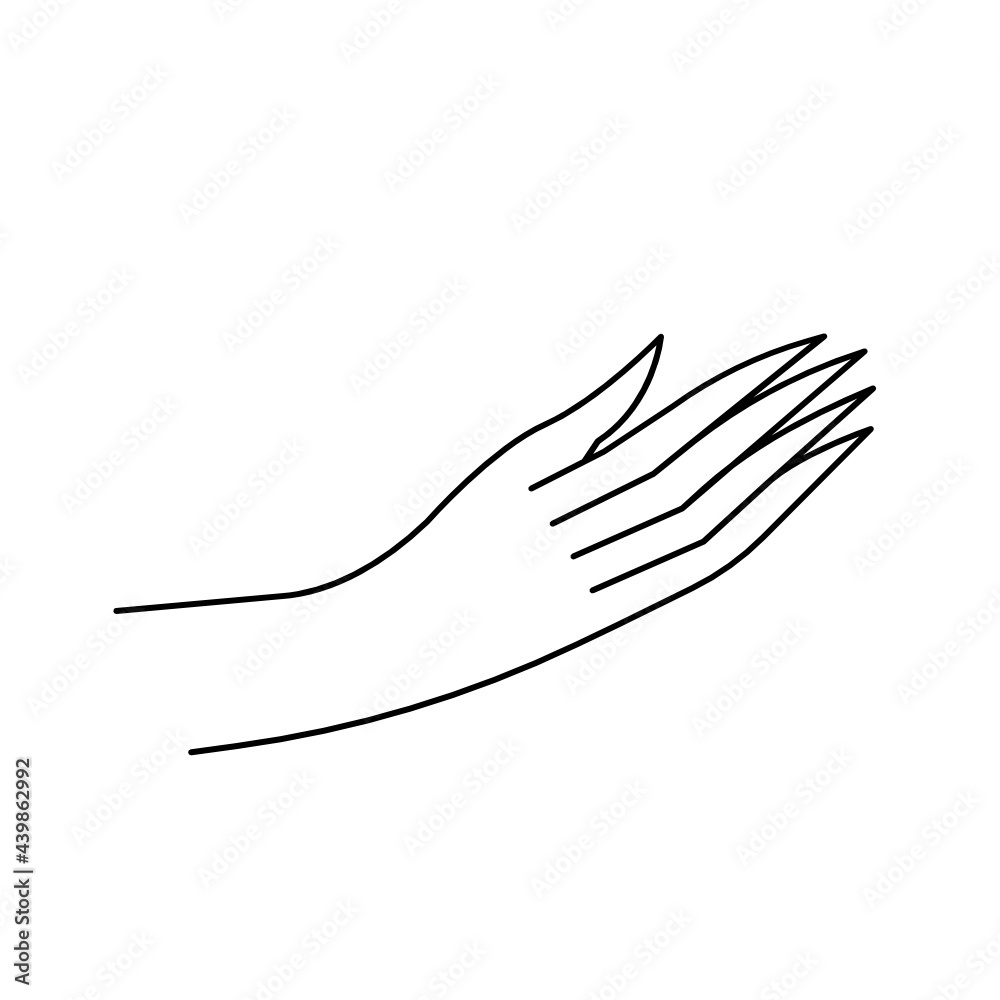 Rustic Organic Hand Line Art Vector Illustration Design Rustic Organic Hand Line Art Vector Illustration Design