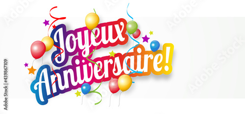 Joyeux anniversaire