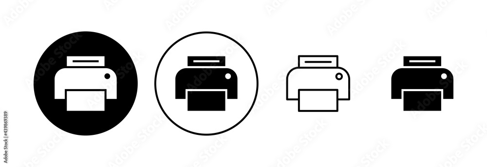 Print icon set. printer icon vector. Print icon set. printer icon vector.